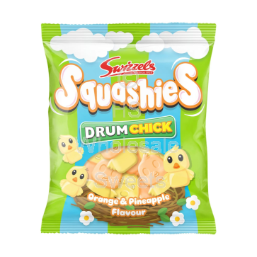 Swizzels Squashies Drum Chicks 12x120g 