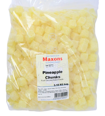 Maxons Pineapple Chunks 3.18kg