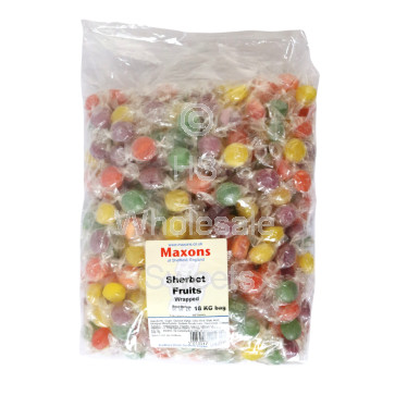 Maxons Wrapped Fruit Sherbets 3.18Kg