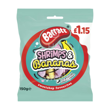 Barrat Shrimp and Banana PMP £1.15 12x150g