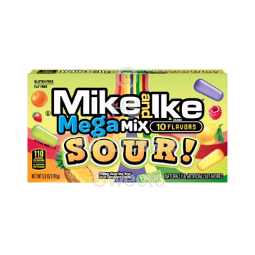 MIKE AND IKE MEGA MIX SOUR 12x120g
