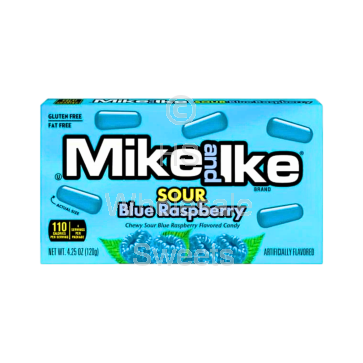 Mike & Ike Sour Blue Raspberry 12x120g