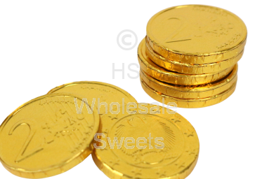 Milk Chocolate Euro Coins 1KG