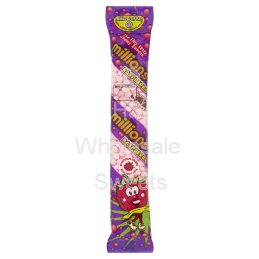 Millions Raspberry Flavour Tubes 12 COUNT