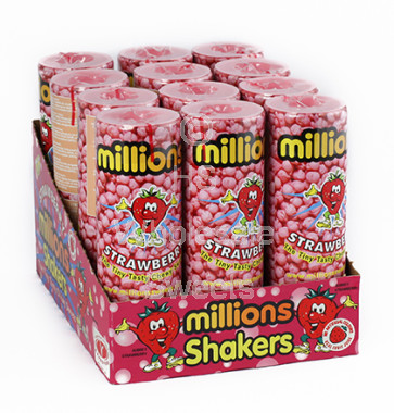 Millions Strawberry Flavour Shakers 12 COUNT