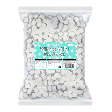 Candycrave Mini White Mallows 1kg