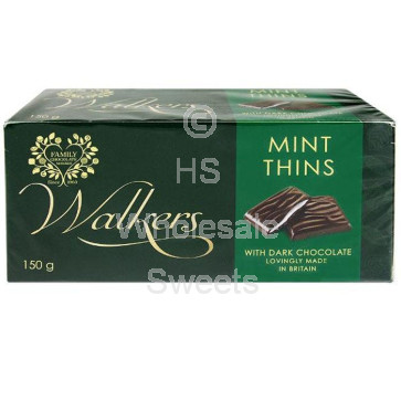 Walkers Chocolates Mint Thins Gift Box 135g