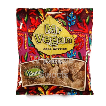 Mr Vegan Sour Cola Bottles 12x120g