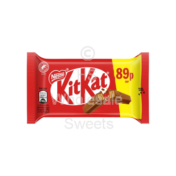 Nestle Kit Kat 4 Finger 24x41.5g 89p PMP SKU: NES08