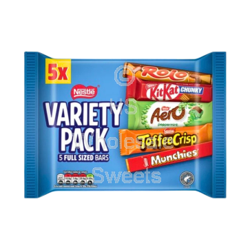 Nestle Milk Chocolate Variety Multipack 12x(5x218g)