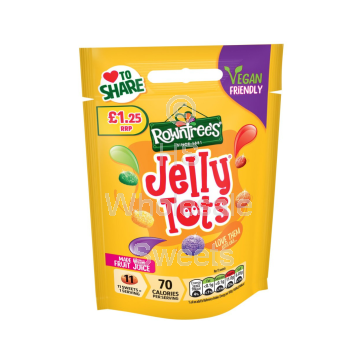 Nestle Rowntrees Jelly Tots PMP £1.25 10x120g