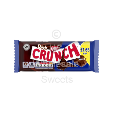 Nestle Crunch Dark Chocolate Bar 20x100g £1.65 PMP