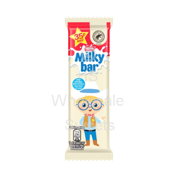 Nestle Milkybar White Chocolate Bar 54x12g 35p PMP