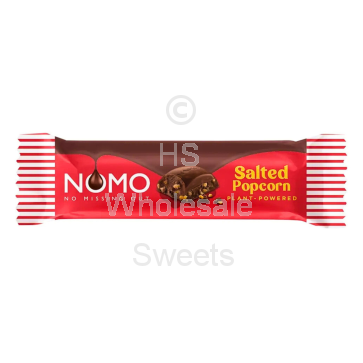 Nomo Salted Popcorn Chocolate Bar 24x32g