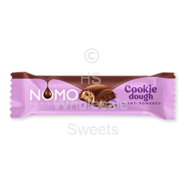 Nomo Cookie Dough Chocolate Bar 24x33g