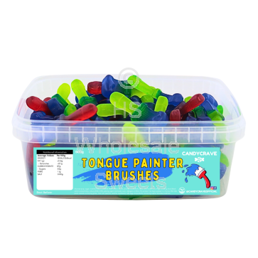 Candycrave Tongue Painter Brushes Tub 600g