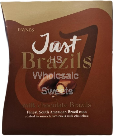 Paynes Just Milk Choc Brazils 8x150g