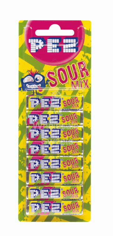 Pez Candy Sour Refills 8 PACK