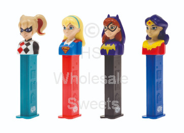 Pez DC Comic Girls 12 Count