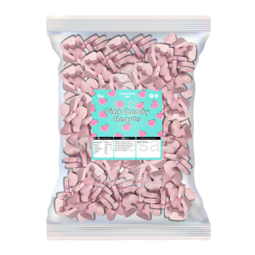 Candycrave Pink Candy Hearts 1kg