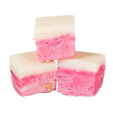 Fudge Factory Pink & White Nougat