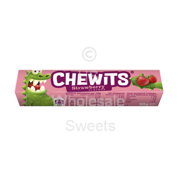 Chewits Strawberry Flavour Chews 40x30g