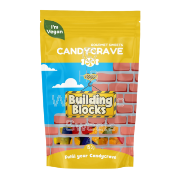 Candycrave Building Blocks Pouch 10x150g