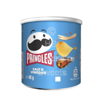 Pringles Salt and Vinegar 12x40g