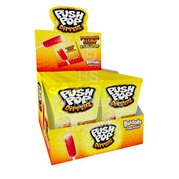 Bazooka Push Pop Dipperz 12g 48 Count