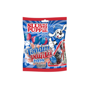 SLUSH PUPPIE Toungue Painter Pops Blue Rasp & Cherry Bag 14x10x8g