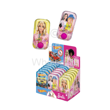 Hot Wheels and Barbie Watergame with Candy 18x3g
