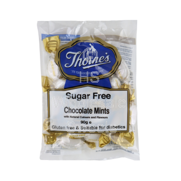 Thornes Sugar Free Choc Mints 12x90g