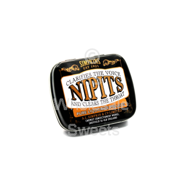 Simpkin Nipits Liquorice Pellets 18x12g