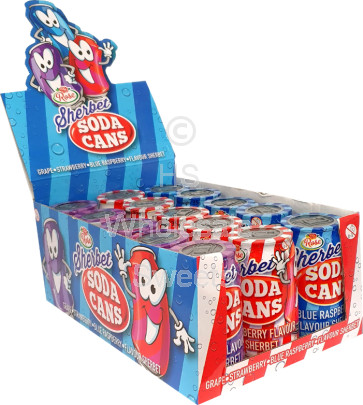 Sherbet Soda Cans 15x35g