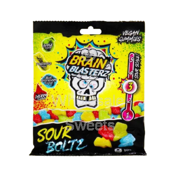 Brain Blasterz Sour Boltz Bag 16x100g
