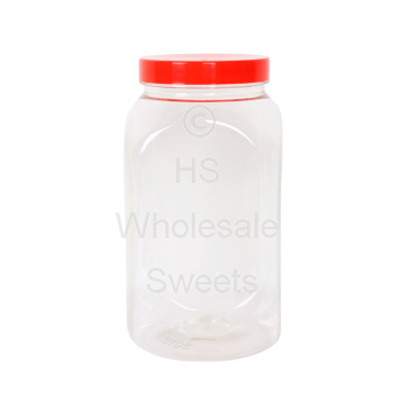 Square Plastic Jar 1000ml