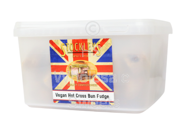 Stockleys Vegan Hot Cross Bun Fudge 1.8kg