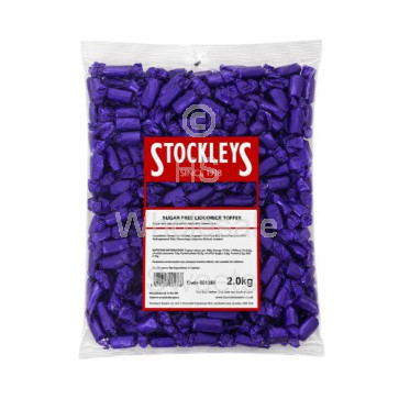 Stockleys Sugar Free Liquorice Toffee 2kg