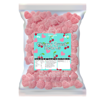 Candycrave Cherry Crush Hearts 2kg