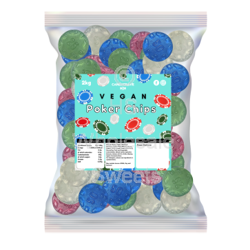 Candycrave Vegan Poker Chips 2kg
