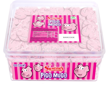 Swizzels Pigs Mugs Tub 120