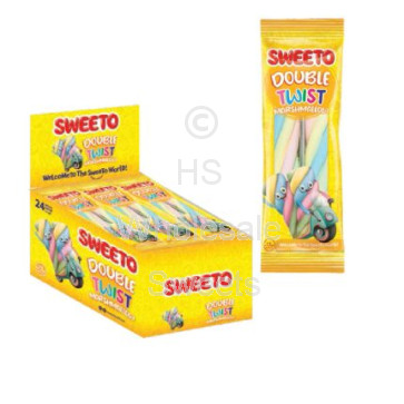 Sweeto Double Twist Mallows 24x23g