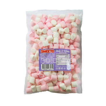 Sweeto Pink & White Marshmallows 1kg