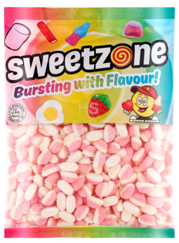 Sweetzone Mini Strawberry Puffs 1kg