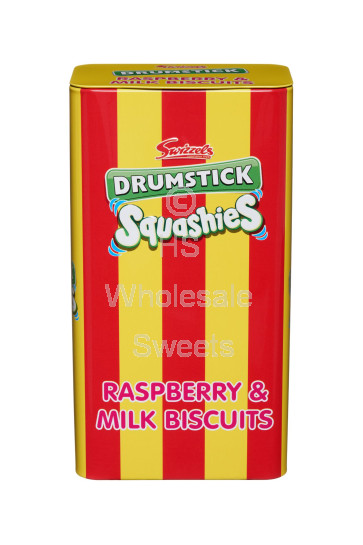 Swizzels Drumstick Squashies Raspberry & Milk Biscuits 130G