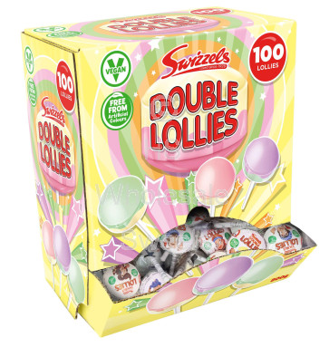 Swizzels Double Lollies 100 COUNT