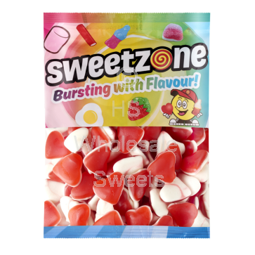 Sweetzone Strawberry and Cream Hearts 1kg
