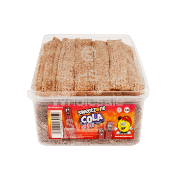 Sweetzone Fizzy Cola Belts 100 Count