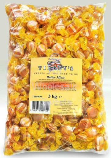 Tilleys Sweets Butter Mints 3kg