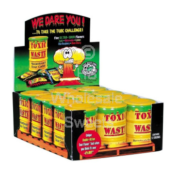 Toxic Waste Yellow Drum 12x42g